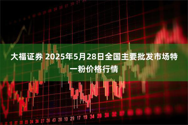大福证券 2025年5月28日全国主要批发市场特一粉价格行情